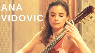 Ana Vidovic plays introduction and variations on a Theme by Mozart Op 9 by Fernando Sor [upl. by Neesay608]