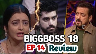 S18 E14 Review bb18 biggboss biggbossfight viviandsena viviandsenathesuperhero chahatpandey [upl. by Ardnahc682]