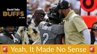 FILM ROOM What Shedeur Said About Sean Lewis Option Route Concepts  Colorado Football Coach Prime [upl. by Norda]