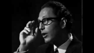 Tom Lehrer  Smut  LIVE FILM From Copenhagen in 1967 [upl. by Akital]