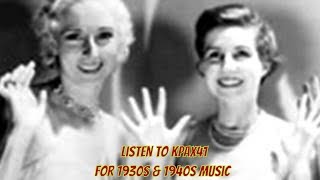 Popular Girl Groups of the 1920s amp 1930s Music Era KPAX41 [upl. by Eldora389]