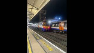 Class 378 arrives at Clapham Junction 4th October 2024 [upl. by Garrard]