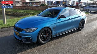 480HP BMW 440i MPerformance w Decat Down Pipes  Crazy Revs amp Accelerations [upl. by Elleunamme]