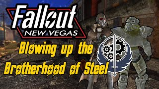 Destroying the Brotherhood of Steel  Fallout New Vegas [upl. by Kat722]