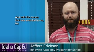 Jeffers Erickson Idaho CapEd Foundation Grant Recipient [upl. by Irollam]