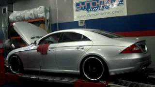 Mercedes CLS55 with MBH motorsports Long Tube headers [upl. by Airelav913]