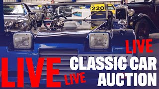 LIVE CLASSIC CAR AUCTION  Saturday 5th November 2022 [upl. by Sugihara840]