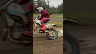 Holding The Throttle Wide Open On a WR500 2stroke [upl. by Ligriv]