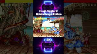 Street Fighter 2  Golden Magic Edition ▫ Hack ▫ played the game as ▫ Blanka vs Blanka [upl. by Ellertnom]