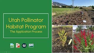 2024 Kickoff Webinar Application Process for Utah Pollinator Habitat Program [upl. by Yelnik]