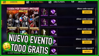 El Regreso Del Evento Donde Todo es Gratis Que Llego a Free Fire 🤑👌🏼  JORGEPLAYED [upl. by Atsyrc]