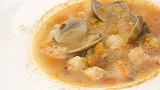 Receta de sopa de pescado de Karlos Arguiñano  Karlos Arguiñano [upl. by Dodds]