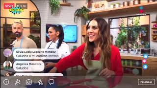 Mónica Naranjo  Sección Cocina en Sale el Sol Imagen Televisión 22112019 [upl. by Lemhar]