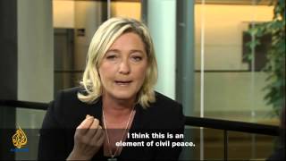 Talk to Al Jazeera  Marine Le Pen The threat of radical Islam [upl. by Barboza403]