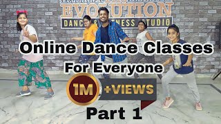 Online Dance Class For Everyone  Part 1  Step By Step Dance Tutorial  Easy and Simple Dance Moves [upl. by Alphonsa227]