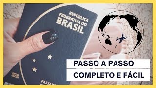 COMO TIRAR O PASSAPORTE 2023  Passo a passo simples e atualizado  dicas [upl. by Viradis]