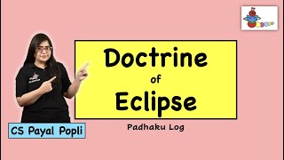 Doctrine of Eclipse  Doctrine of Eclipse in Hindi आच्छादन का सिद्धांत  Article 13 [upl. by Amoakuh]