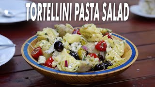 Tortellini Pasta Salad With Macadamia Pesto Vinaigrette [upl. by Yebloc192]