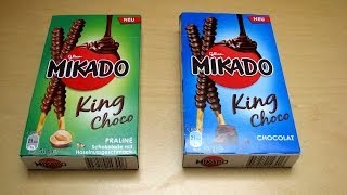 Mikado King Choco Praliné  Chocolat [upl. by Harness]