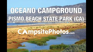 Oceano Campground Pismo State Beach California [upl. by Ocirrej191]