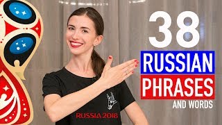 BASIC RUSSIAN FOR THE 2018 FIFA WORLD CUP 🇷🇺 [upl. by Rikki]