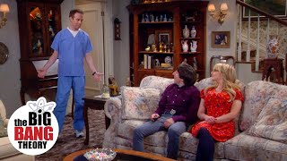 Stuart Volunteers to Care for Mrs Wolowitz  The Big Bang Theory [upl. by Berkly602]