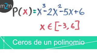 Hallar los ceros de un polinomio│ejercicio 1 [upl. by Margarete]