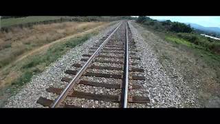 Fpv Chasing Train Freestyle drone [upl. by Odelle]