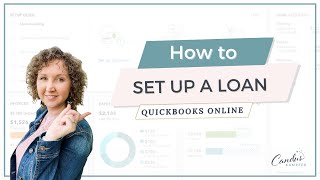 How to Set up a Loan for QuickBooks Online [upl. by Pam]