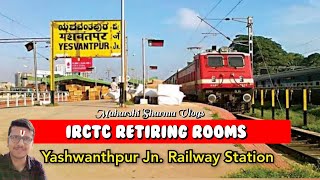 IRCTC Retiring Rooms amp Dormitory in Yashwantpur Banglore Railway station travel trending rooms [upl. by Juetta259]