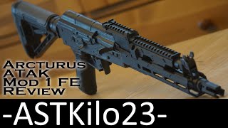 Arcturus Does It Again Advanced Tactical AK ATAK AEG Mod 1 FE Review [upl. by Ragucci996]