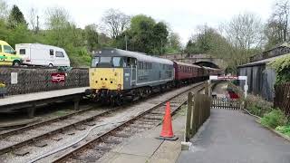 Ecclesbourne Valley Railway quotTwin Peaksquot diesel gala 13042024 [upl. by Cirle]