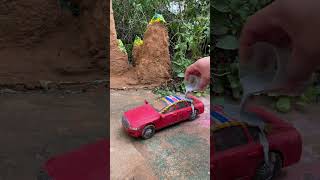 The highest level of changing the color of mud cars and playing with mud Craft Mud Art 34 [upl. by Littman]