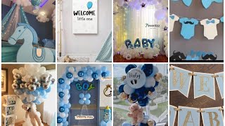 Its a boy❤️ New born baby boy welcome home Decorations ideas Trendz hub [upl. by Body]