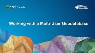 Working with a MultiUser Geodatabase [upl. by Backer]