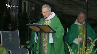 Messe de 10h à Lourdes du 7 juillet 2024 [upl. by Marylin357]