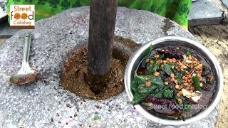 Village Style Gongura Pachadi  Andhra Gongura Chutney  Andhra Food Recipes  Street Food Catalog [upl. by Manoop]