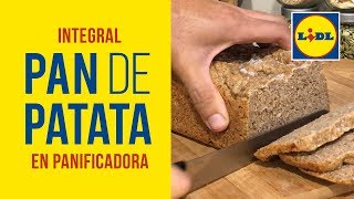 Pan Integral de Patata 🍞🥔 en Panificadora Lidl y Moulinex  Esponjoso y Tierno  Realfood [upl. by Libyc]