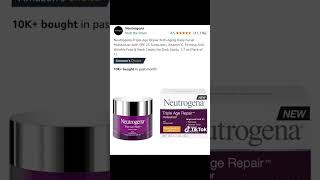 Neutrogena triple age repair cream spf 25 is amazing [upl. by Hurty517]