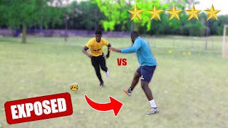 I Challenged Footballer SV2 To a PRO Football Competition Amazing Football Skills [upl. by Philipps]