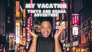 COME VACATION WITH ME EXPERIENCE REAL TOKYO AND OSAKA WITH ME [upl. by Larner]