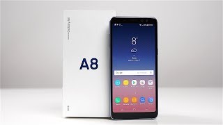 Unboxing Samsung Galaxy A8 2018 Deutsch  SwagTab [upl. by Flint61]