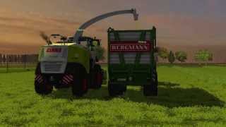 Ls2013 Claas Jaguar 980 bei der Grassilage HD [upl. by Sesilu]