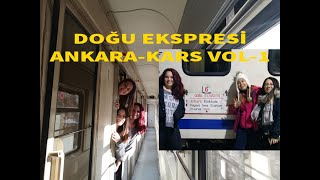 DOĞU EKSPRESİ 28 saat Örtülü Kuşetlide Ankaradan Karsa yolculuk [upl. by Maynard]