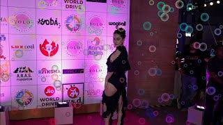 JACQUELINE FERNADES URFI JAVED AND MORE CELEBRITIES ARE STPOTED AT AWARD CEREMONY [upl. by Imelida]