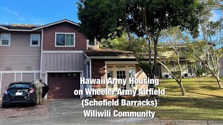 Hawaii Military Housing on Wheeler Army Airfield Schofield Barracks • floor plan J03 [upl. by Madaih955]