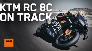 2023 KTM RC 8C Race Track Experience – Valencia  KTM [upl. by Harriett210]