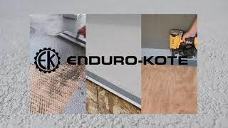 EnduroKote  Waterproof Deck Coating Installation Guide  CA [upl. by Aztinaj604]