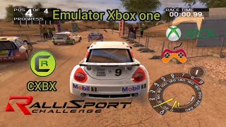 CXBX Emulator Xbox one  Teste Ralli Sport Challenge [upl. by Aldrich527]