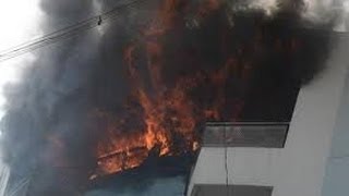 Fire at Axis bank in Coimbatore kills four employees  TV5 [upl. by Assenej]